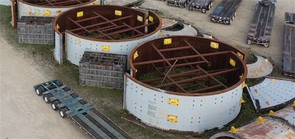 UNUSED FLSMIDTH 36’ x 24' (11m x 7.3m) Dual Pinion Sag Mill with 2 ABB 9,000 kW (12,069 HP) VFD Motors for Total Power of 18,000 kW (24,138 HP)